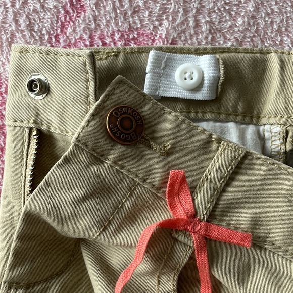 Stretchy cotton pants with zipper - 2 pairs - Picture 4 of 12